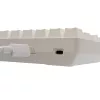 Laidinis mechaninis klaviatūra White Shark Shinobi-2 (GK-004211) — US išdėstymas, raudoni jungikliai, balta