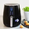 Blaupunkt AFD501 gruzdintuvas dvigubas 2,5 L stalinis 1500 W keptuvė juoda