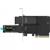 PCIe adapterių kortelė ICY BOX MB312M4P-B – 2× M.2 NVMe į PCIe 4.0 x8 (bifurkacija)