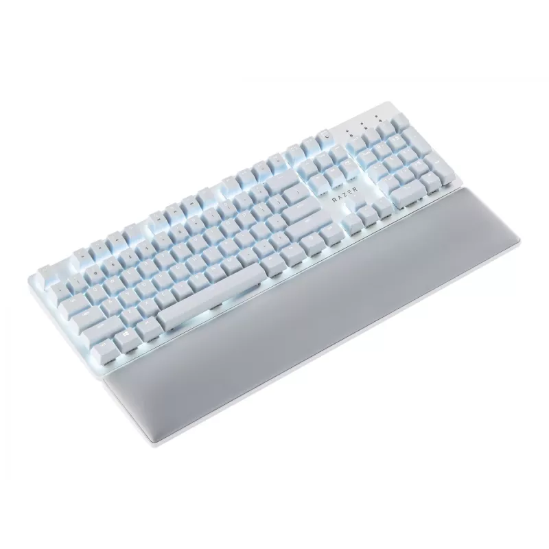 Razer Pro Type Ultra klaviatūra USB RF Wireless Bluetooth QWERTY JAV anglų sidabrinė balta