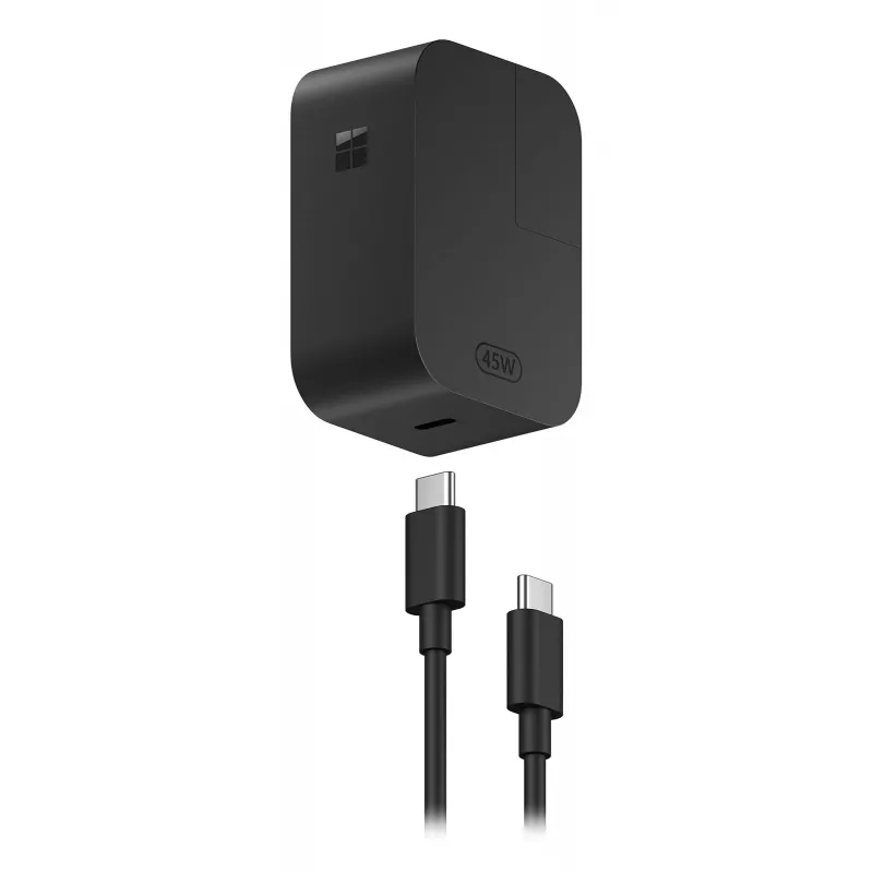 Microsoft Surface 45W USB-C sieninis įkroviklis juodas