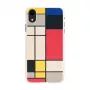 Dėklas iPhone XR medinis ir polikarbonatinis man and wood – balta apvada