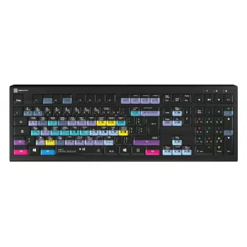 Logickeyboard ASTRA 2 klaviatūra USB AZERTY anglų juoda