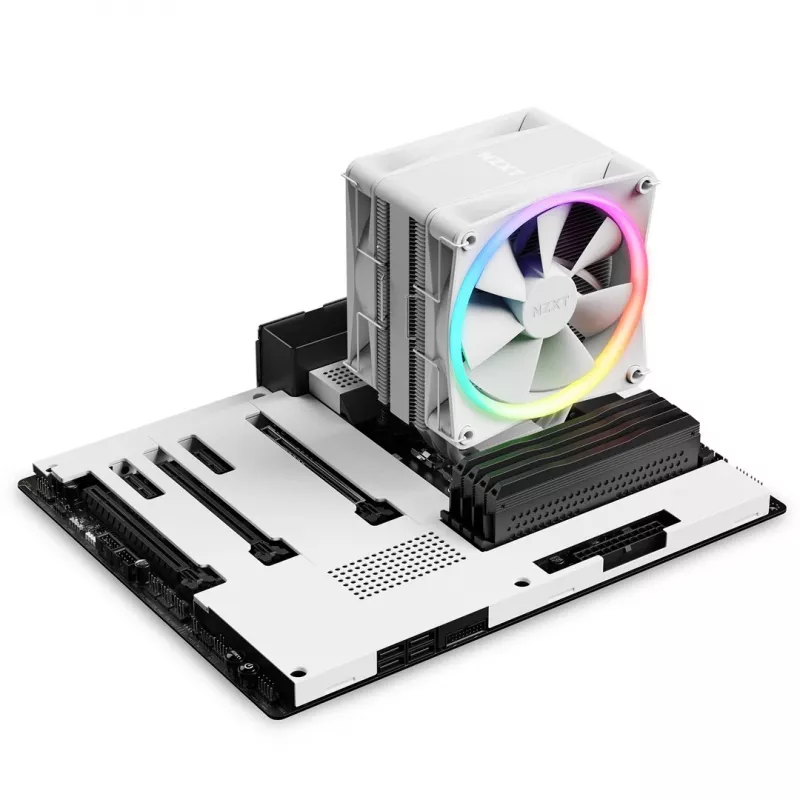 NZXT T120 RGB procesoriaus aušintuvas 12 cm baltas 1 vnt.