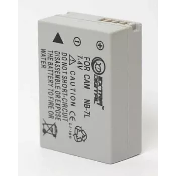 Baterija Extra Digital NB-7L ličio jonų 3,7V 1120mAh, skirta Canon įrenginiams