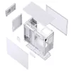 Korpusas Jonsbo D41 STD Midi Tower Baltas
