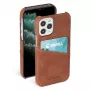 Krusell 62176 dėklas iPhone 12 Pro Max, rudas