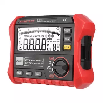 Habotest HT2302 Skaitmeninis Žemės Atsparumo Testeris
