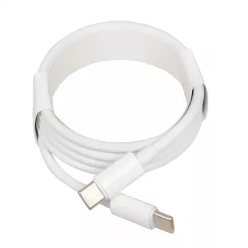 USB įkroviklis IBOX ILUC42W 42W (33W maks.), 1×USB-C PD3.0, 1×USB-A QC3.0, 100–240V, baltas