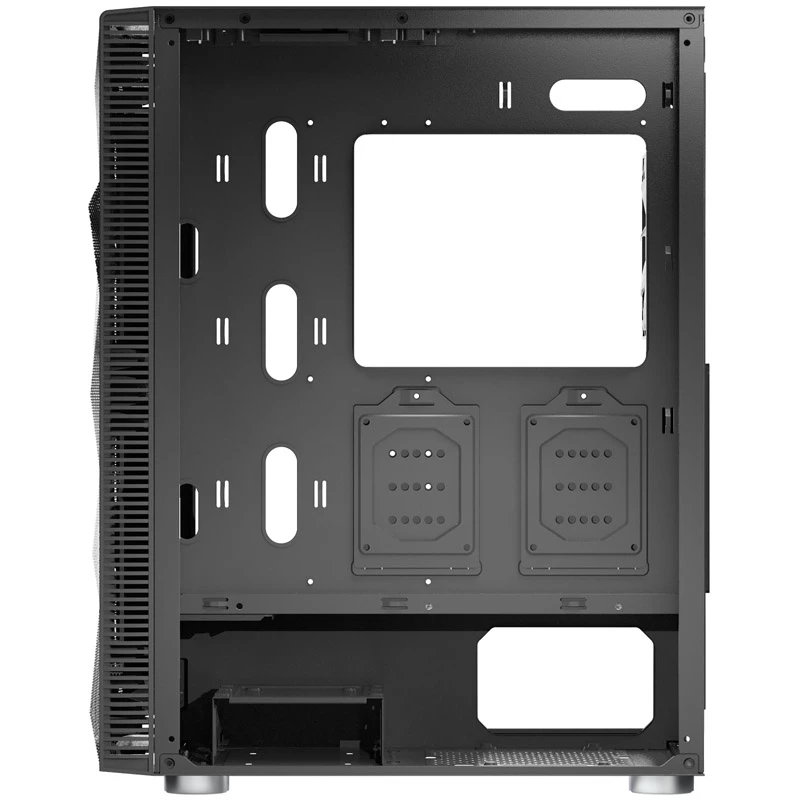 MONTECH X3 X3MESH-BK Juodas MIDI bokštas kompiuterio korpusas su tinkliniu priekiu