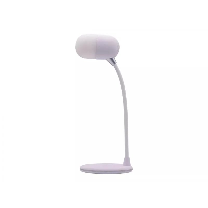 Šviestuvas su garsiakalbiu ir belaidžiu įkrovimu Terratec Charge AIR Light & Sound