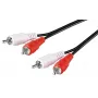 Goobay Stereo RCA kabelis 2x RCA | 50030 | 2 RCA kištukai (kairysis/dešinysis garsas) | 2 RCA kištukai (kairysis/dešinysis garsas)