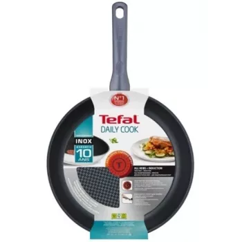 Universali keptuvė Tefal Daily Cook G7300655 nerūdijantis plienas 28 cm, viena bakelitinė rankena, titano vidinė danga
