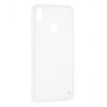Silicininis dėklas, skirtas Huawei Y9 2019, Tellur, permatomas