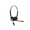 Tellur Voice 320 vielinė ausinė su mikrofonu, dvinarė, juoda