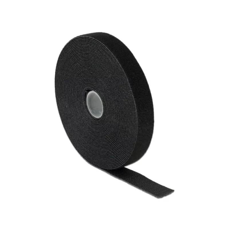 Lipnusis užsegimas (velcro) DeLOCK 18716, juodas, 20 mm x 10 m