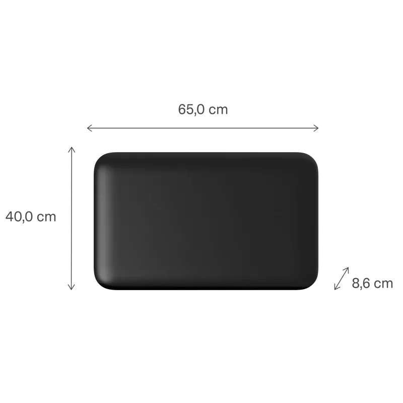 Mill Invisible Smart WiFi Panelinis Šildytuvas PA700WIFI4B | 700 W | Juodas