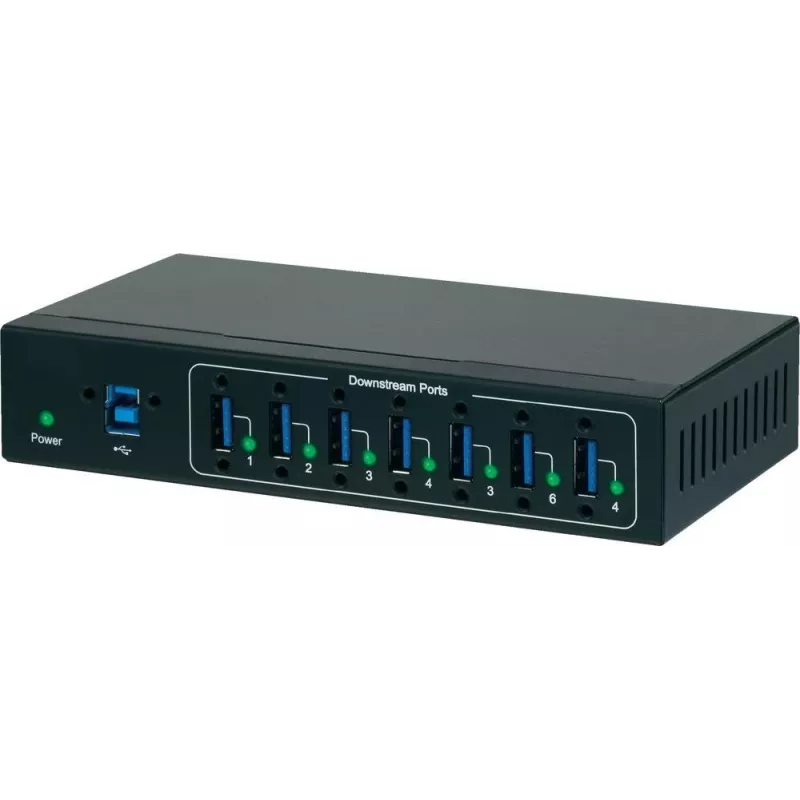USB 3.2 Gen 1 Type-B laidas Renkforce RF-3513012, 5 m, juodas