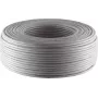 Telefono kabelis ShiverPeaks 76840-100 2x2x0.6 mm montavimui sienoje