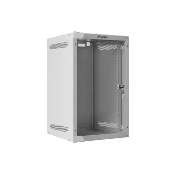 Sieninis stelažas LANBERG WF10-2309-10S 9U, 280×310×469 mm, 20 kg talpa, pilka