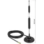 Kryptinė antena DeLOCK 12418 SMA 5 dBi 0.824–1.99 GHz