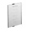 Durable informacinis ženklas akrilinis aliuminis sidabrinis 4806-23