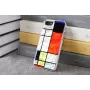 Apsauginis dėklas iKins Apple iPhone 8 / 7 Mondrian White