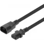MANHATTAN 352673 Manhattan ilginimo laidas IEC320 C14 į C13 10A 1m juodas