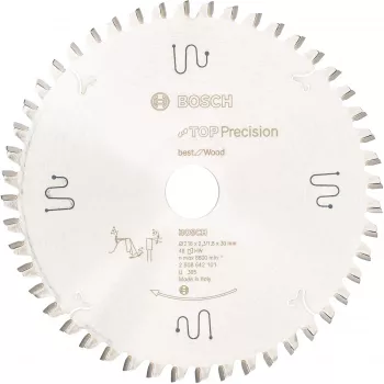 Diskinis pjūklas medienai, Ø 216 mm, 48 dantys (skylė 30 mm, kampiniams ir kėlimo pjūklams)