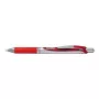 PENTEL EnerGel XM Klick raudonas rašiklis su segtuku (12 vnt.)
