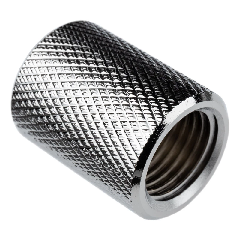 Alphacool 17047 žalvarinis chromuotas jungiamasis elementas 22 mm 1,7 cm