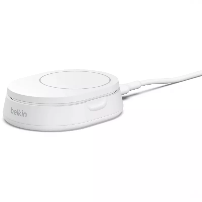Belkin BoostCharge Pro belaidinis greitasis įkroviklis išmaniesiems telefonams, baltas, AC