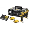 DeWALT DCK2110L2T-QW sukamasis gręžtuvas/atmuštinis suktuvas Juoda, Geltona