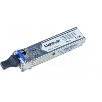Lightwin WDM SFP 1000Base-LX vienmodis, 20 km, universaliai suderinamas SFP modulis (LSFP-WDM-LA20-UNI)
