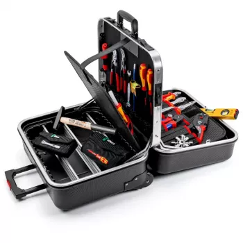 Knipex 00 21 41 mechaniko įrankių rinkinys 63 įrankiai