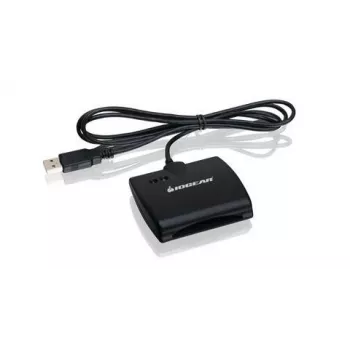 Kortelių skaitytuvas IOGEAR GSR202 USB 2.0 Juodas