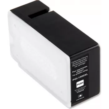 Kasetė Freecolor Canon PGI-1500XL juoda perdirbta