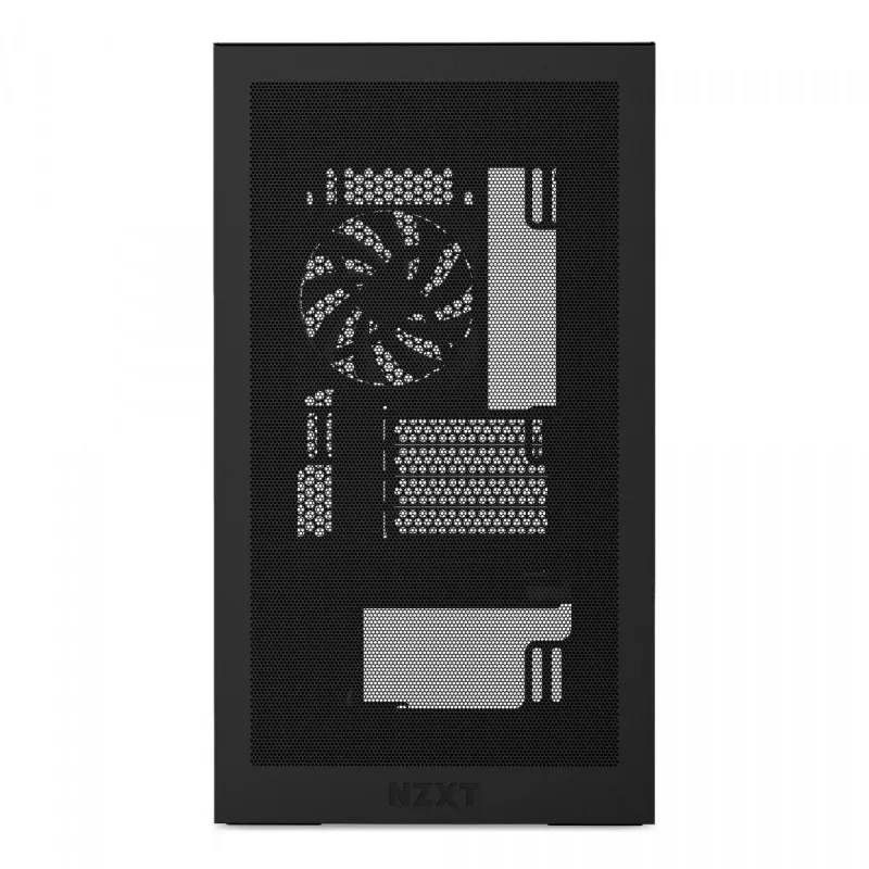 NZXT H3 Flow Micro ATX korpusas - juodas