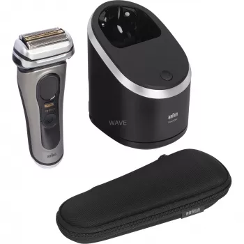 Braun Series 9 Pro+ 9565cc šlapiui ir sausam skutimui folijos skustuvas su trimeriu Metallic