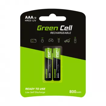 Green Cell GR08 įkraunama AAA baterija, nikelio-metalo hidrido (NiMH)