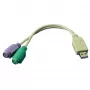 LogiLink Adapter USB - 2x PS/2 AU0004A