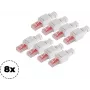 Tinklo kištukas ShiverPeaks 75011-8 Cat.6 beįrankis RJ45 connector, 8P8C