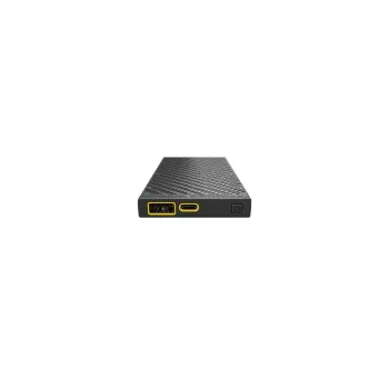 Nešiojamas power bank Nitecore NB10000 — 10000 mAh, USB‑A + USB‑C, 38 W bendra galia, pilka