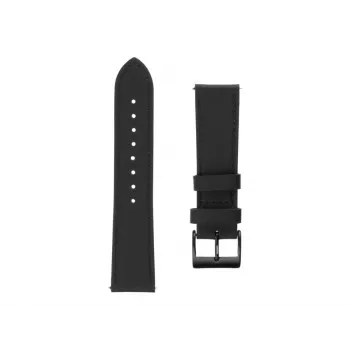 Odinis laikrodžio dirželis FIXED FIXLST-22MM-BK — 22 mm, juodas, su greito atsegimo spyruoklėmis