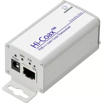 Renkforce RF-6861944 PoE++ per koaksialinį kabelį siųstuvas-imtuvas, atstumas iki 300 m, 1 vnt.