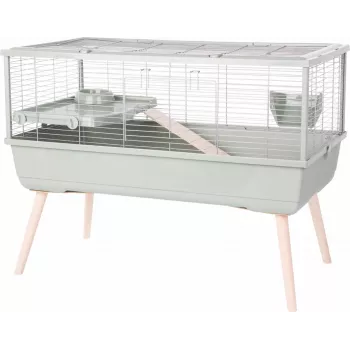Narvelis ZOLUX Neolife 100 žalias – medinis mažiems augintiniams 990×760×540 mm, 15 mm tarpai