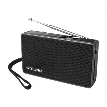 Muse M-030R 2 juostų nešiojamas radijas, juodas