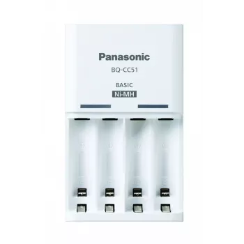 Įkroviklis PANASONIC Eneloop Basic BQ-CC51 + 4x AA 2000 mAh (K-KJ51MCD40E)