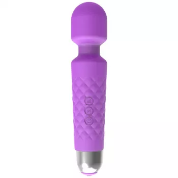 Erolab Wand-M Purple – belaidis, įkraunamas klitorinis masažuoklis, vandeniui atsparus