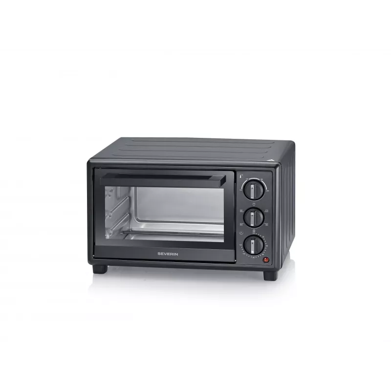 SEVERIN TO 2079 – elektrinė stalviršinė orkaitė, 20 l, 1600 W, juoda